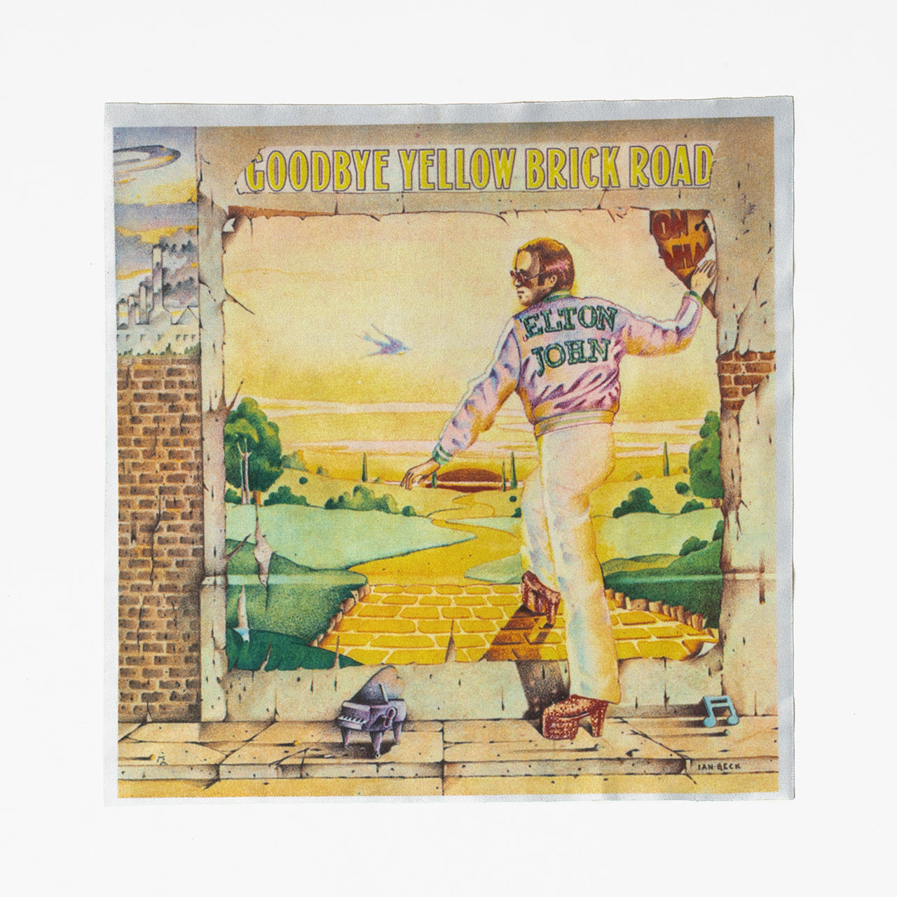 Goodbye Yellow Brick Road Microfiber Cleaning Cloth